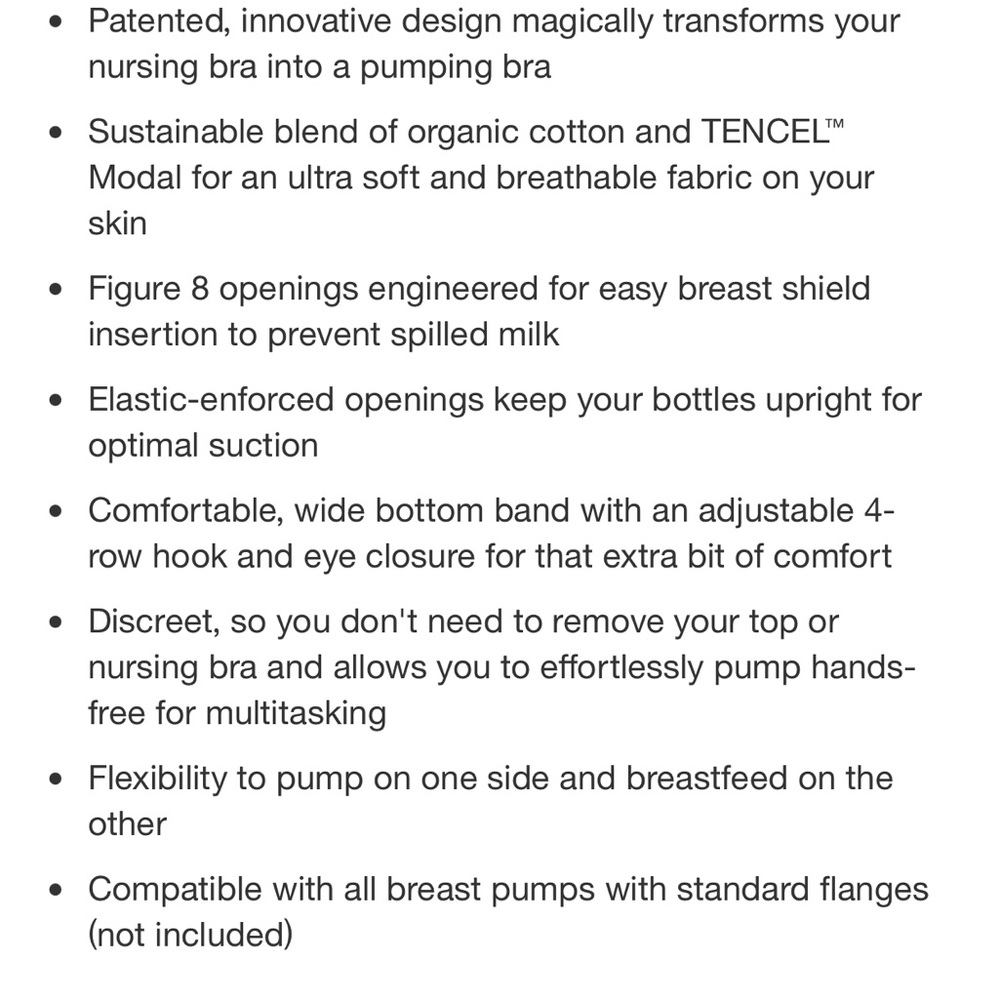 Clip in pumping bra -hands free - Picture 2 of 2